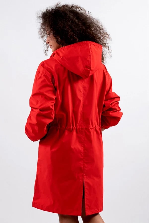 Damen Windbreaker Oversize mit Kapuze, Perfetto per la Pioggia