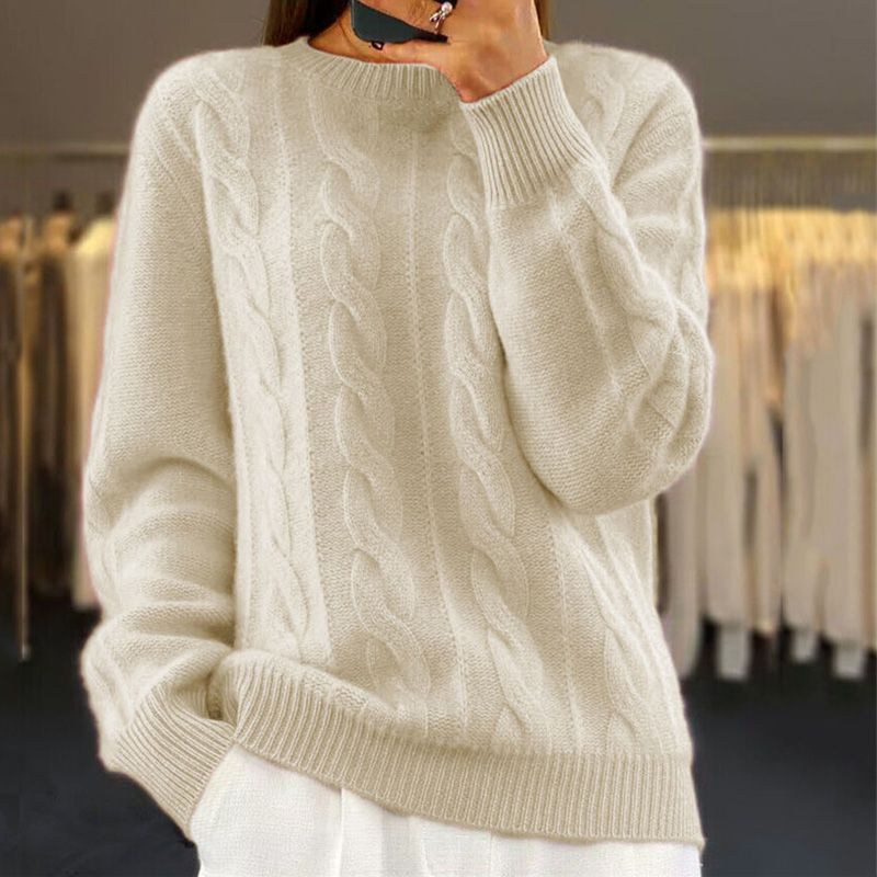 Eleganter Pullover mit klassischem Schnitt