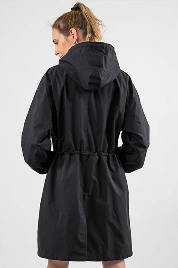 Damen Windbreaker Oversize mit Kapuze, Perfetto per la Pioggia