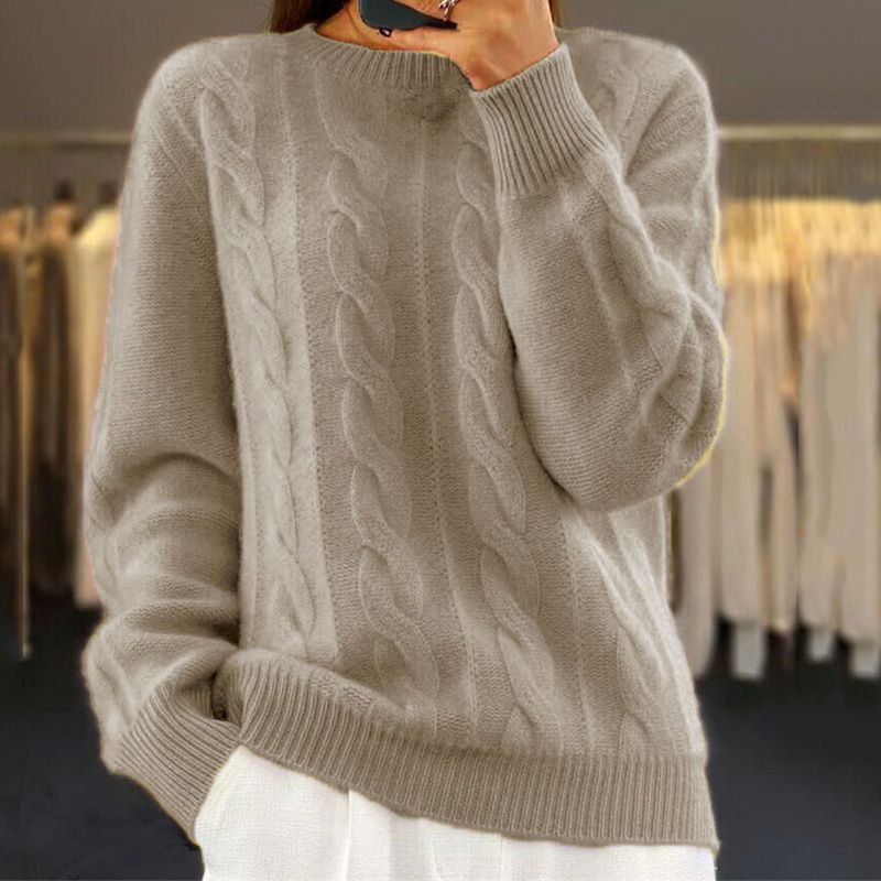 Eleganter Pullover mit klassischem Schnitt