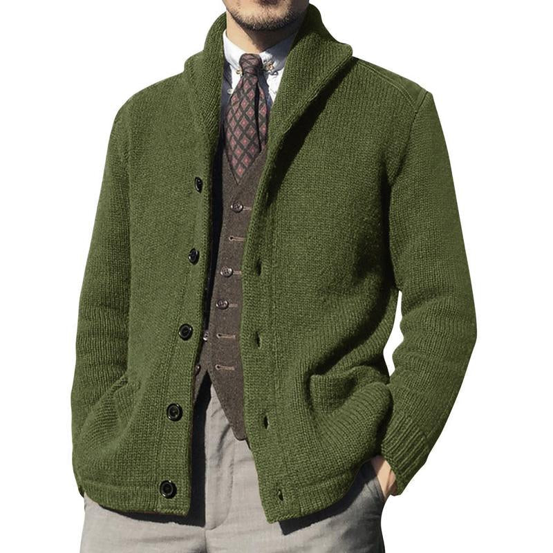 Herren-Cardigan für den Winter, bequem und vielseitig