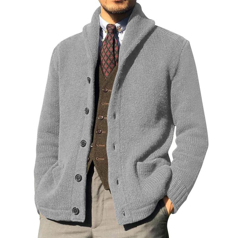 Herren-Cardigan für den Winter, bequem und vielseitig