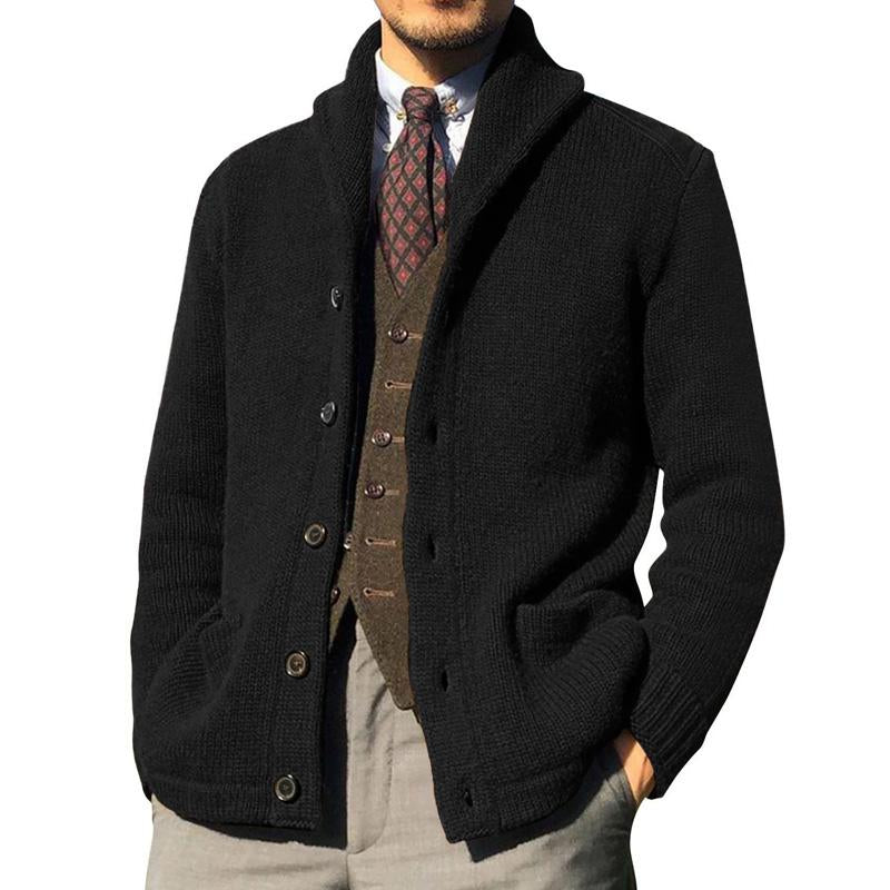 Herren-Cardigan für den Winter, bequem und vielseitig