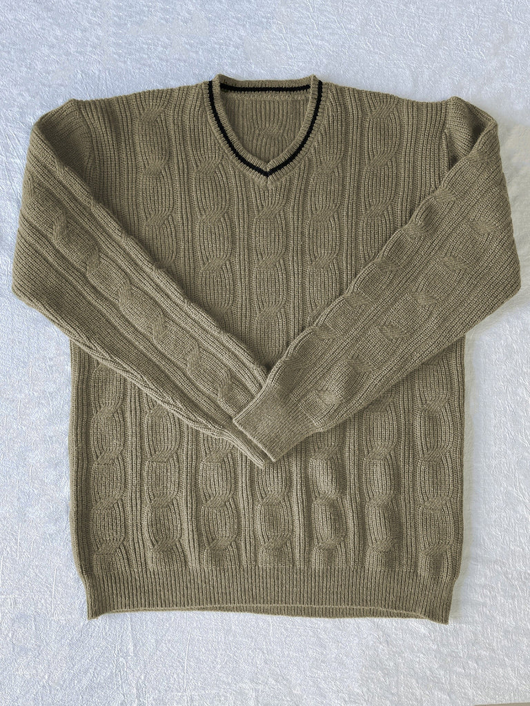 Modischer Vintage-Herrenpullover für legere Outfits