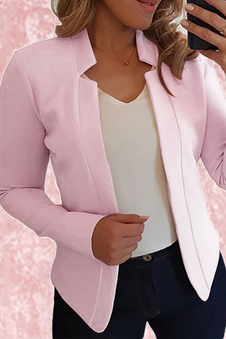 Modischer Damen-Cardigan mit einzigartigem Patchwork und Kragen