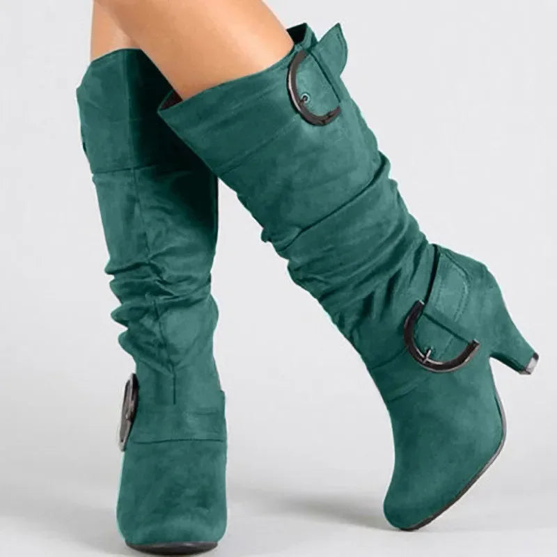 Damenstiefel mit hohem Absatz – zeitloser Look und elegantes Design