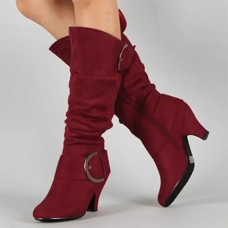 Damenstiefel mit hohem Absatz – zeitloser Look und elegantes Design